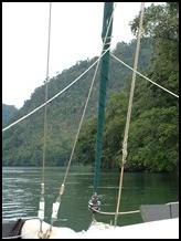The Rio Dulce river